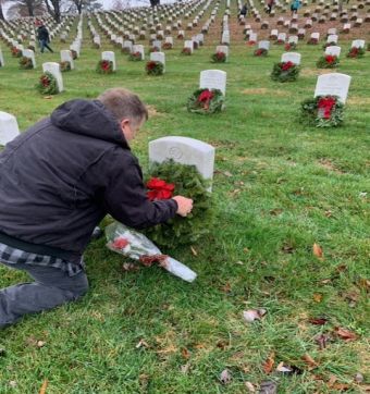 Hunt Military Communities Support Wreaths Across America